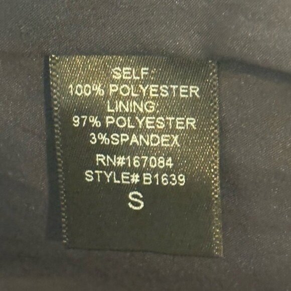 Pomander Place Ophelia Navy Tweed Fringe Mini Dress NWT Size S - Picture 12 of 12